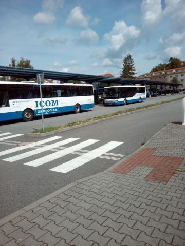 Fotografie Autobusové nádraží Pelhřimov