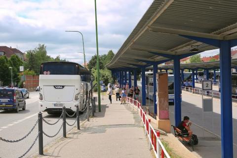 Fotografie Třebíč, aut.nádr.