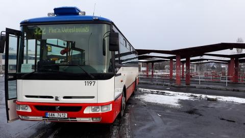 Fotografie Kladno, autobusové nádraží