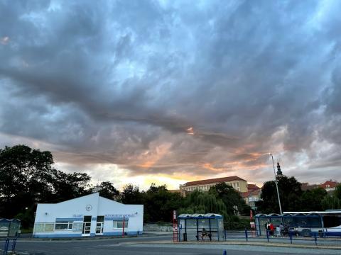 Fotografie Autobusové nádraží Slaný - ČSAD Slaný