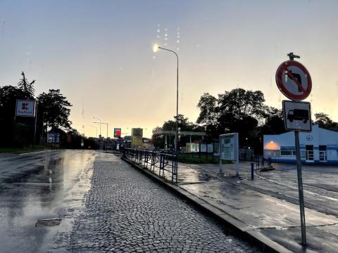 Fotografie Autobusové nádraží Slaný - ČSAD Slaný