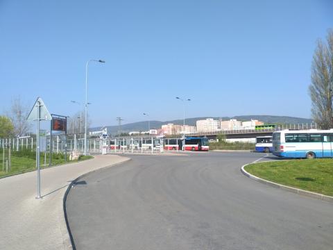 Fotografie Beroun, autobusové nádraží