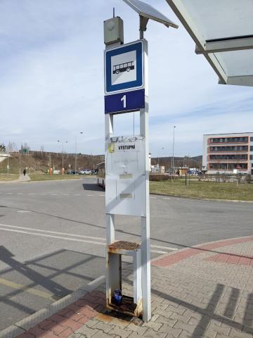 Fotografie Beroun, autobusové nádraží