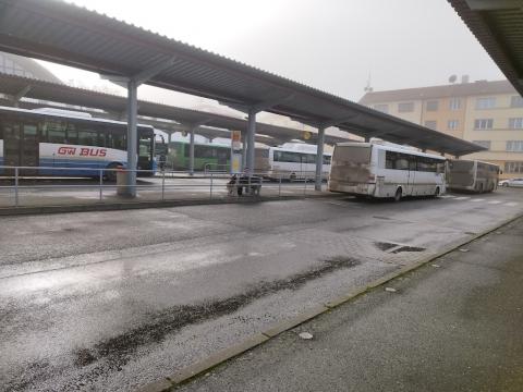 Fotografie Autobusové Nádraží Tábor