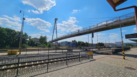 Fotografie Dopravní terminál (vlakové + autobusové nádraží)