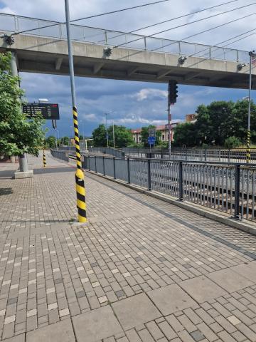 Fotografie Dopravní terminál (vlakové + autobusové nádraží)