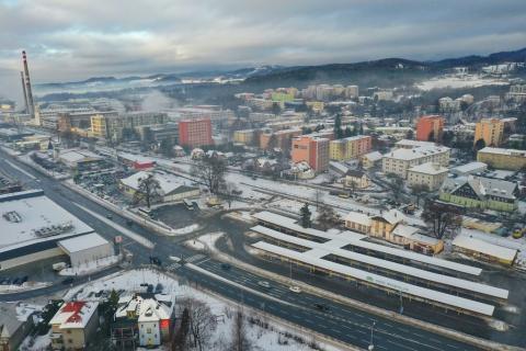 Fotografie Autobusové nádraží Rožnov pod Radhoštěm