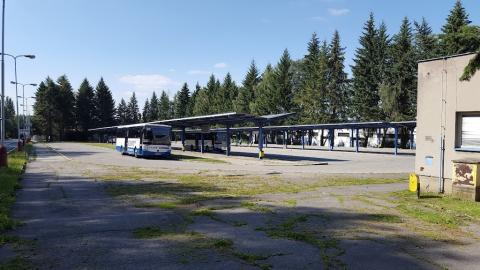 Fotografie Autobusové nádraží Humpolec